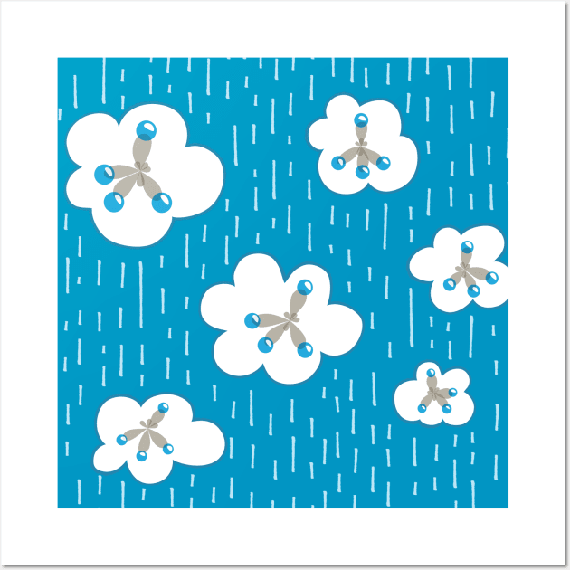 Clouds Of Methane Molecules Wall Art by Boriana Giormova